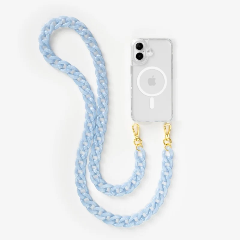iPhone 17 Chaîne pour téléphone portable Transparent MagSafe