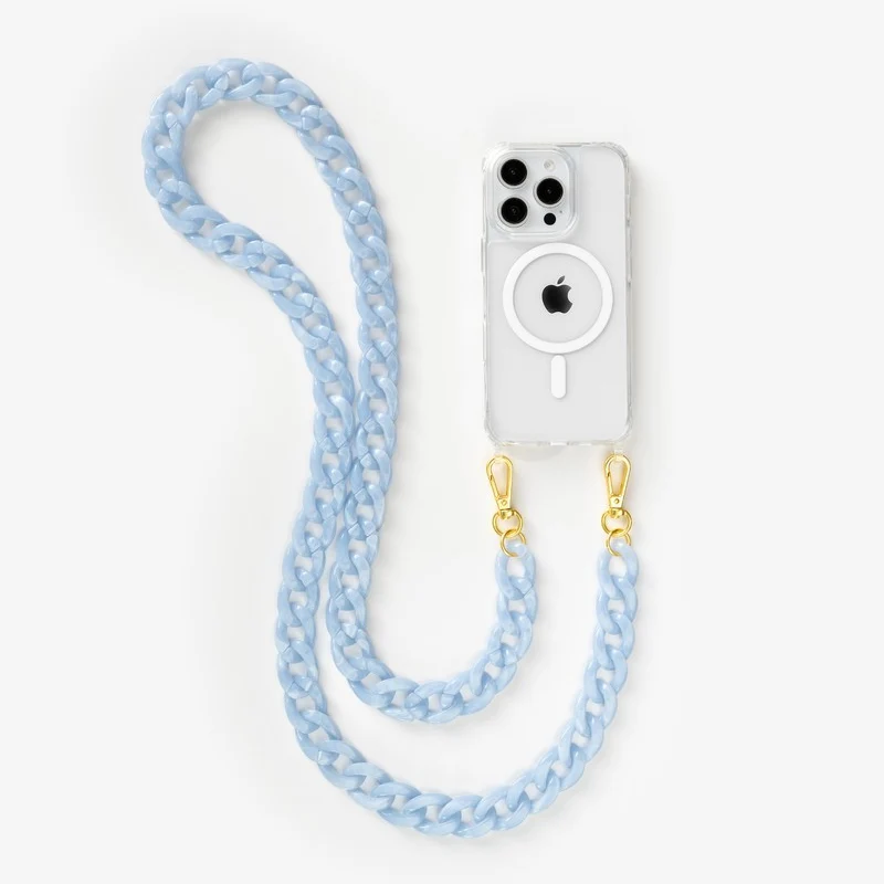 iPhone 16 Pro Chaîne pour téléphone portable Transparent MagSafe