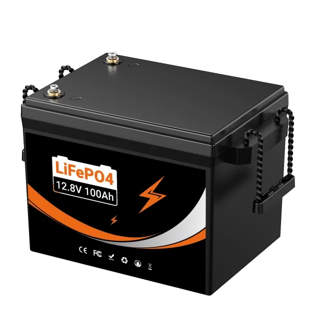 【EN STOCK AUX ÉTATS-UNIS】Batterie LiFePO4 rechargeable Li-ion U206 12.8 V 100 Ah à décharge profonde (sans chargeur) pour le stockage d'énergie en extérieur (camping-car, tente, camion, caravane, etc.)