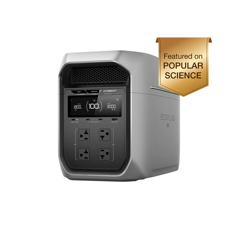 EcoFlow DELTA 3 Max Plus Portable Power Station (2048Wh)