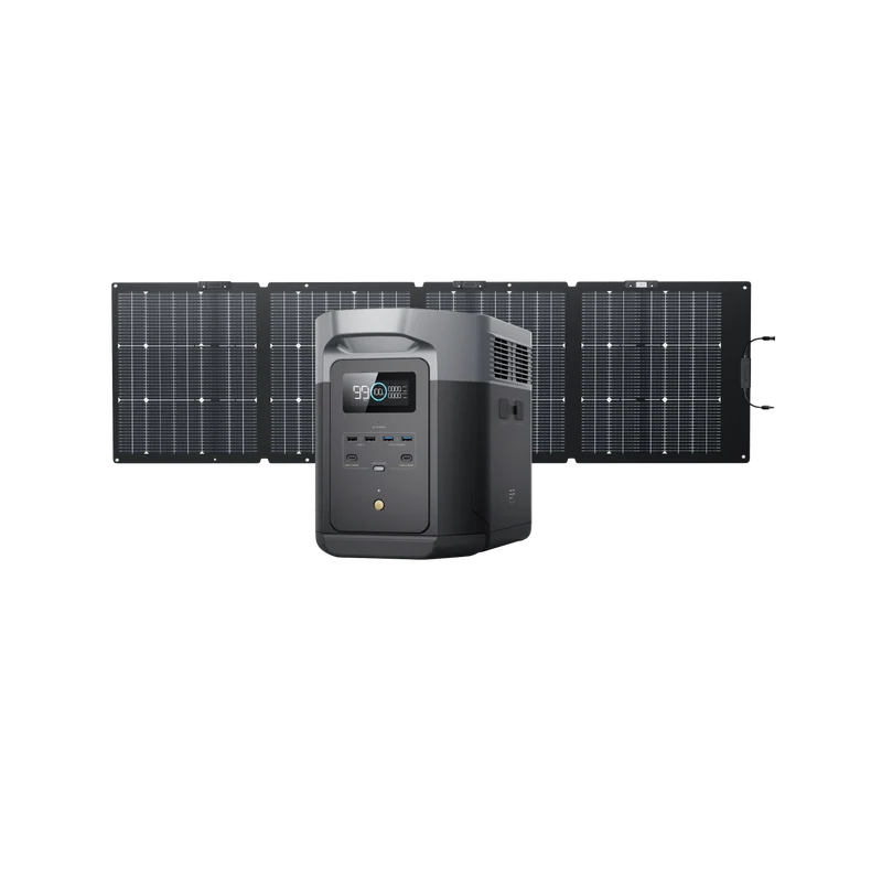 EcoFlow DELTA 2 Max Solar Generator (PV160W)