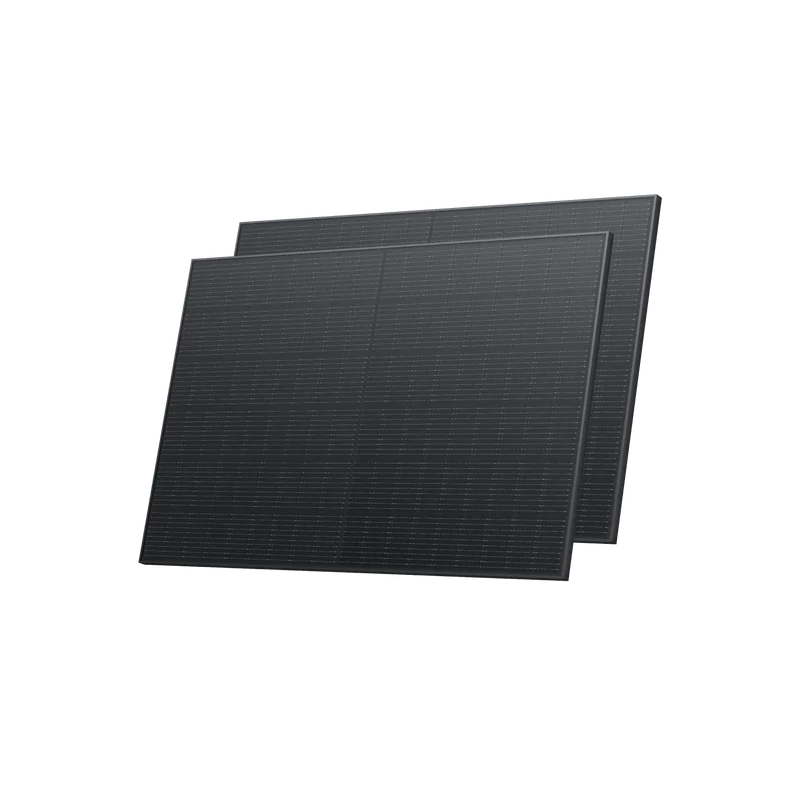 EcoFlow 400W Rigid Solar Panel + Rigid Solar Mounting Feet