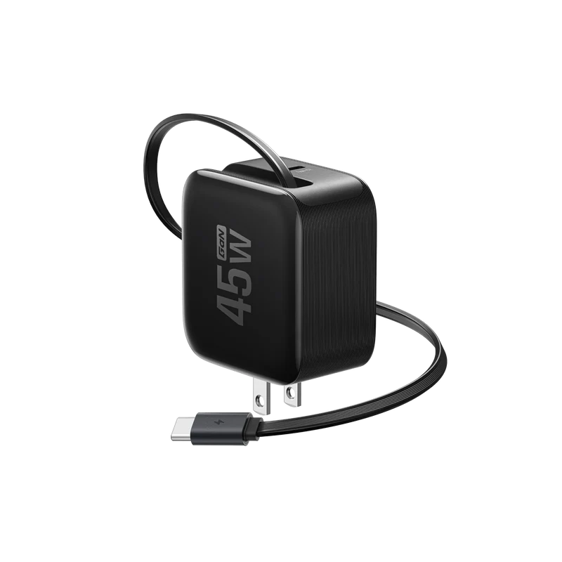 EcoFlow RAPID Charger (45W, Retractable Cable, GaN)