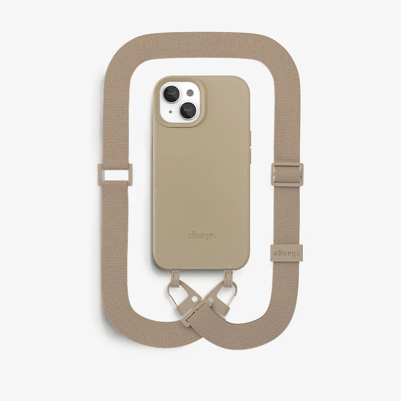 Étui pour téléphone portable iPhone 15 Plus avec bande