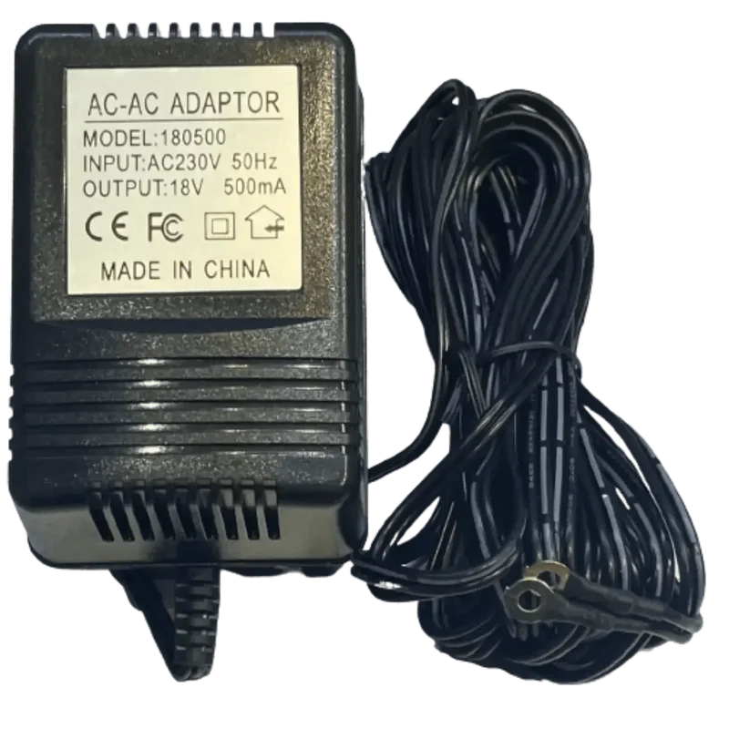 Transformateur AC/AC 18V 500mA – Adaptateur Secteur pour Interphone et Sonnette Vidéo