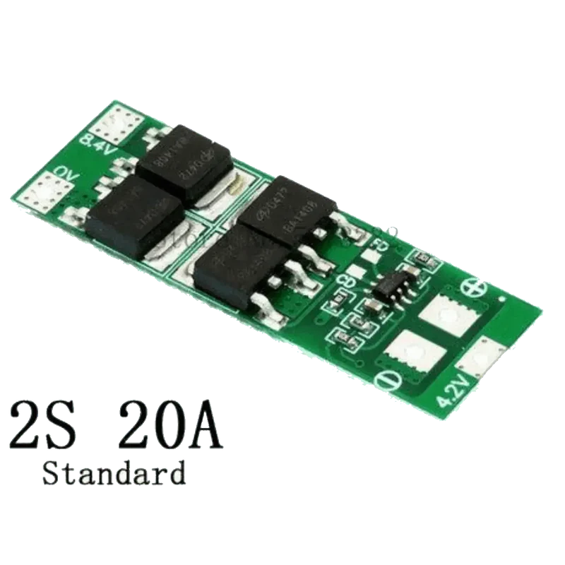 Carte de protection BMS Li-Ion 2S 7.4v 20A