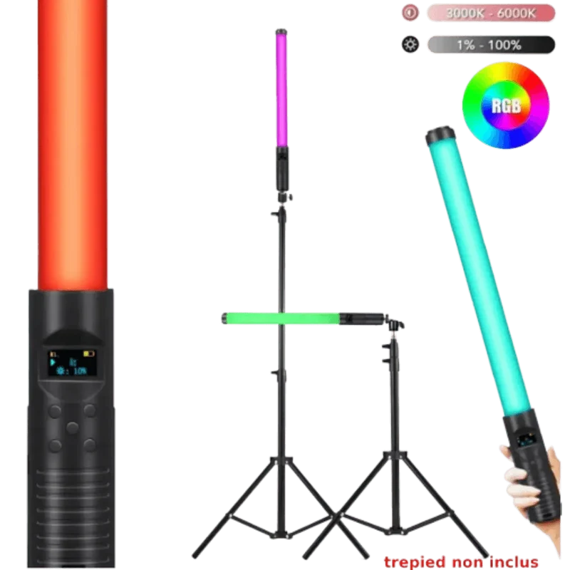 Bâton lumineux LED RGB
