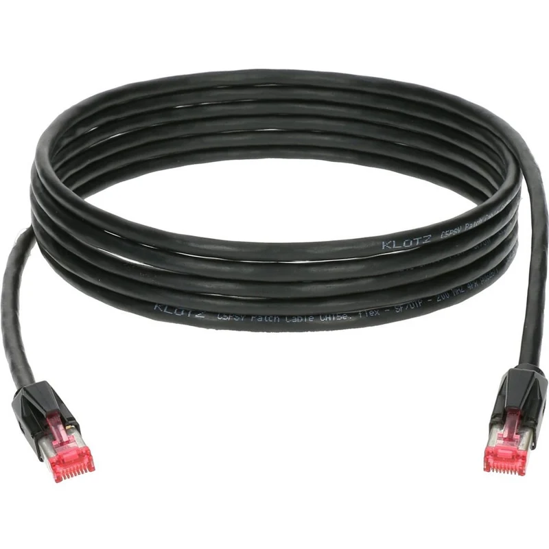 CP5RR1Y020 CABLE CAT5E PVC 20 M NOIR RJ45 - RJ45