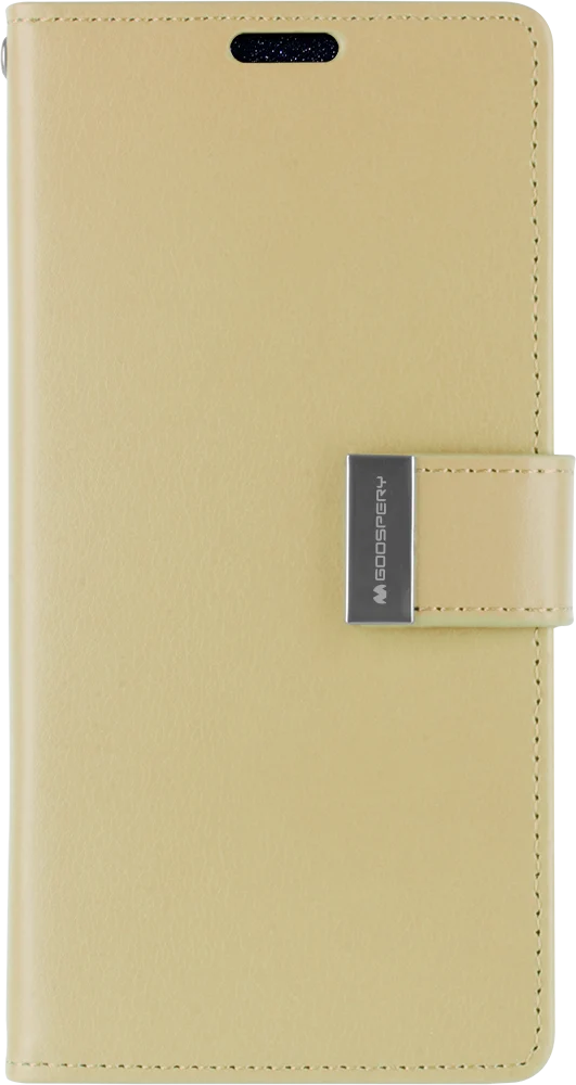 Goospery Rich Diary for iPhone 12 Mini - gold