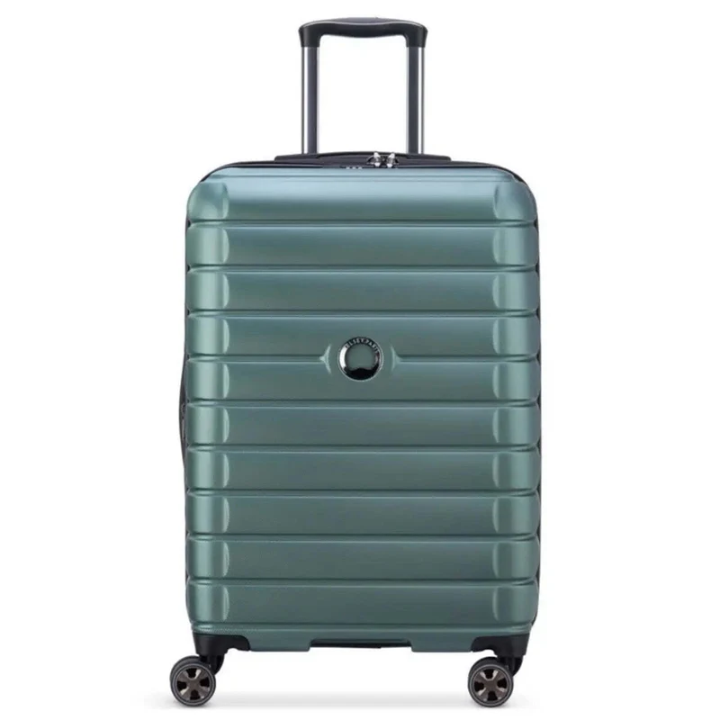 Delsey Shadow 5.0 - 66 cm Expandable 4 Wheel Suitcase - Green