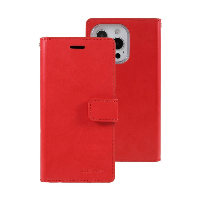 Goospery Mansoor Diary for iPhone 14 in Red
