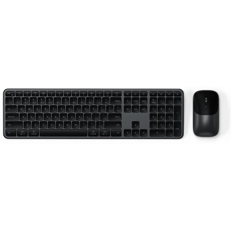 Satechi Slim CEX3 Wireless Keyboard and Mouse Combo (Space Black)