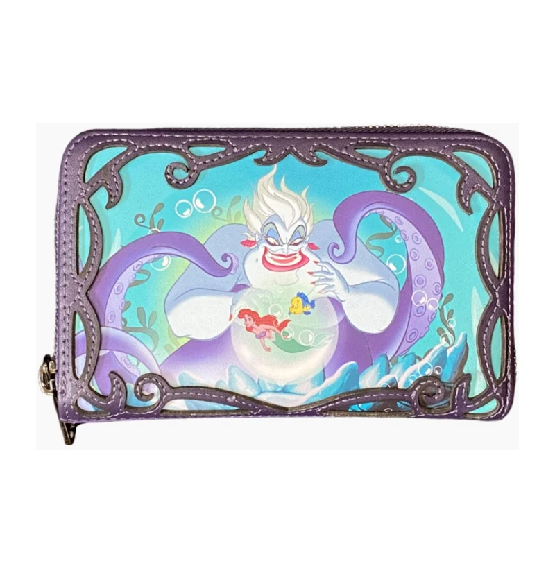 Loungefly Disney Villains - Ursula Scene Zip Around Wallet