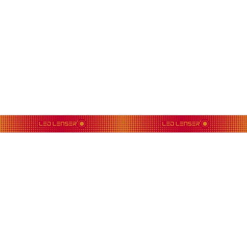 Ledlenser SEO Replacement Headband Head Strap for SEO3 SEO5 SEO7R Headlamps - Red