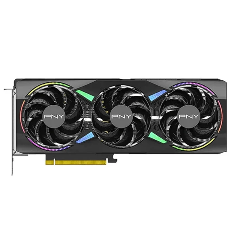 PNY EPIC-X GeForce RTX 5070 Ti 16GB OC ARGB Triple Fan GDDR7 Graphics Card